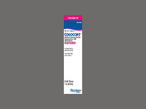 HYDROCORTISONE RECTAL SUSP. ENEMA, USP (COLOCORT) SOL 100MG/60ML 1X60ML ...