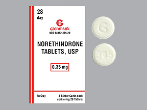 NORETHINDRONE TABLETS TB 0.35MG 3X28 | Real Value Rx